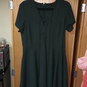 Emerald Green Dress